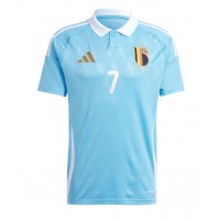 Belgicko Kevin De Bruyne #7 Vonkajší futbalový dres ME 2024 Krátky Rukáv